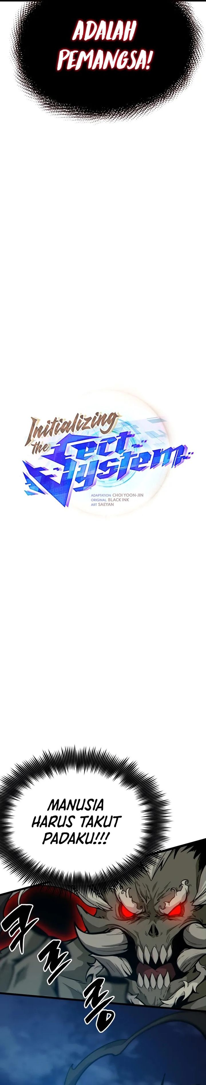 Initializing the Sect System Chapter 17 Bahasa Indonesia