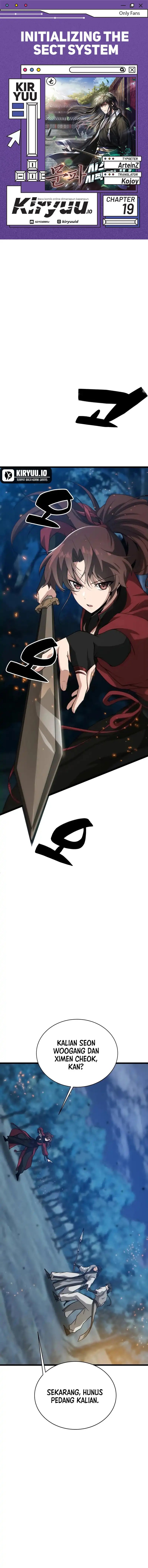 Initializing the Sect System Chapter 19 Bahasa Indonesia
