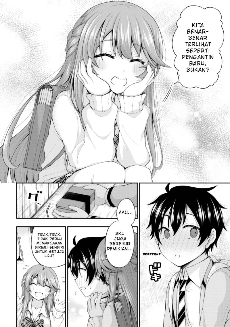 Inkya no Boku ni Batsu Game ni Kokuhaku Shitekita Hazu no Gyaru ga, Doumitemo Boku ni Betahore Desu chapter 4