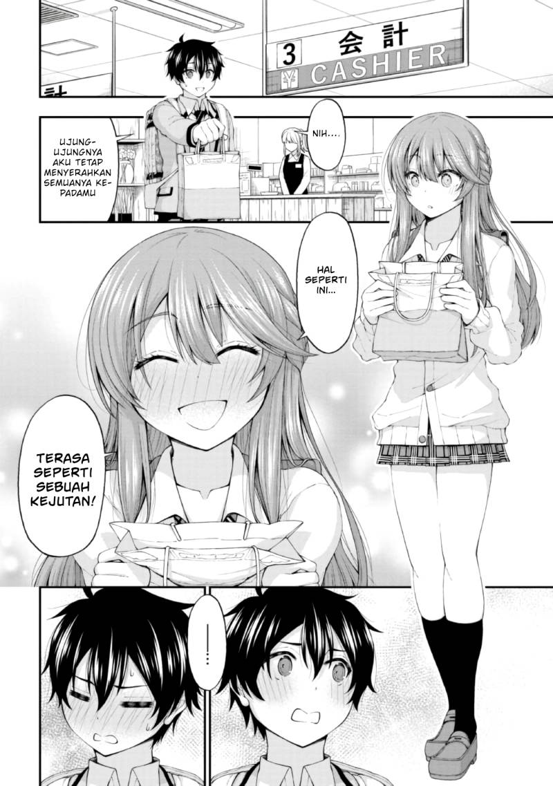 Inkya no Boku ni Batsu Game ni Kokuhaku Shitekita Hazu no Gyaru ga, Doumitemo Boku ni Betahore Desu chapter 4