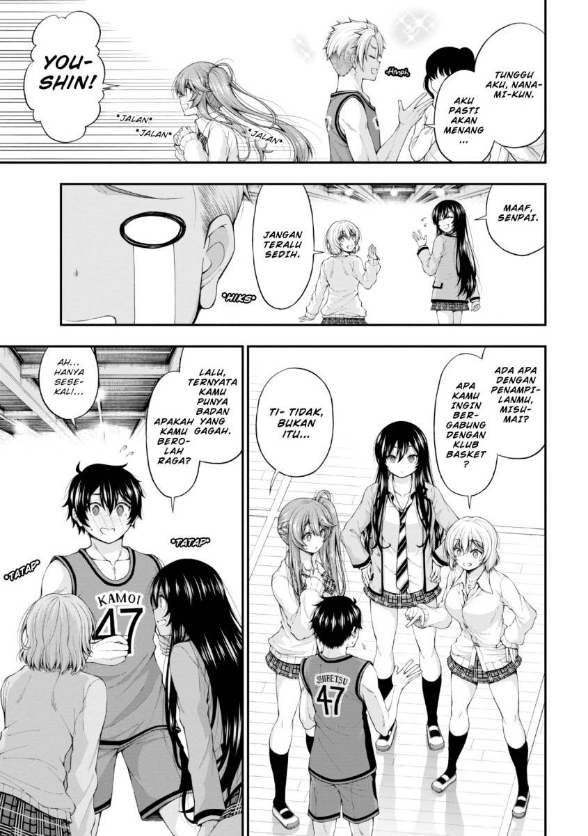 Inkya no Boku ni Batsu Game ni Kokuhaku Shitekita Hazu no Gyaru ga, Doumitemo Boku ni Betahore Desu Chapter 07 Bahasa Indonesia