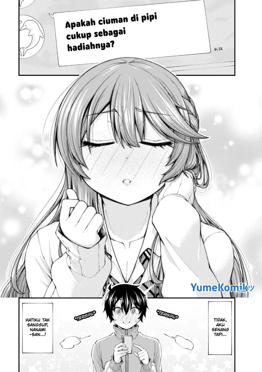 Inkya no Boku ni Batsu Game ni Kokuhaku Shitekita Hazu no Gyaru ga, Doumitemo Boku ni Betahore Desu Chapter 07 Bahasa Indonesia