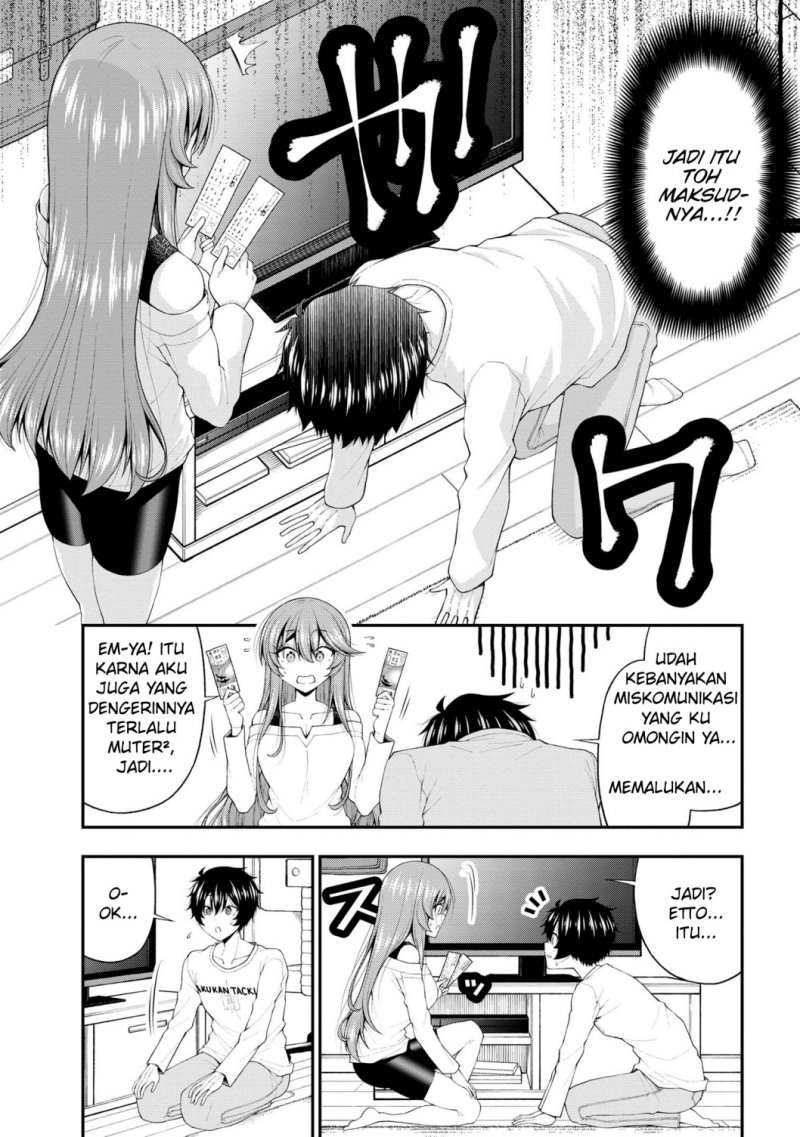 Inkya no Boku ni Batsu Game ni Kokuhaku Shitekita Hazu no Gyaru ga, Doumitemo Boku ni Betahore Desu Chapter 19 Bahasa Indonesia