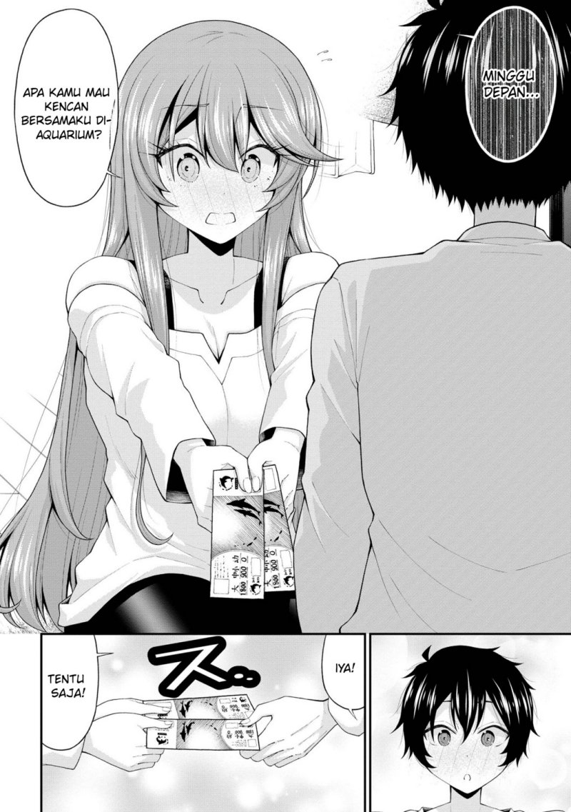 Inkya no Boku ni Batsu Game ni Kokuhaku Shitekita Hazu no Gyaru ga, Doumitemo Boku ni Betahore Desu Chapter 19 Bahasa Indonesia