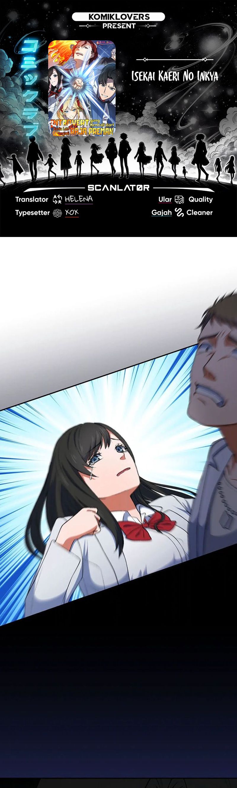 Introvert Who Returns to Another World, Become The King of Delinquents Chapter 06 Bahasa Indonesia