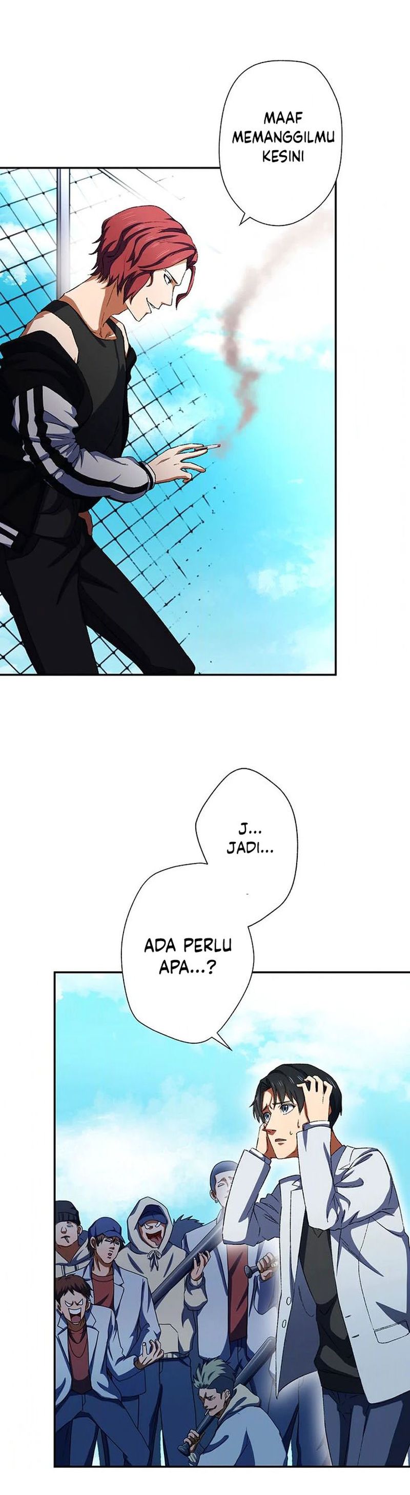 Introvert Who Returns to Another World, Become The King of Delinquents Chapter 08 Bahasa Indonesia