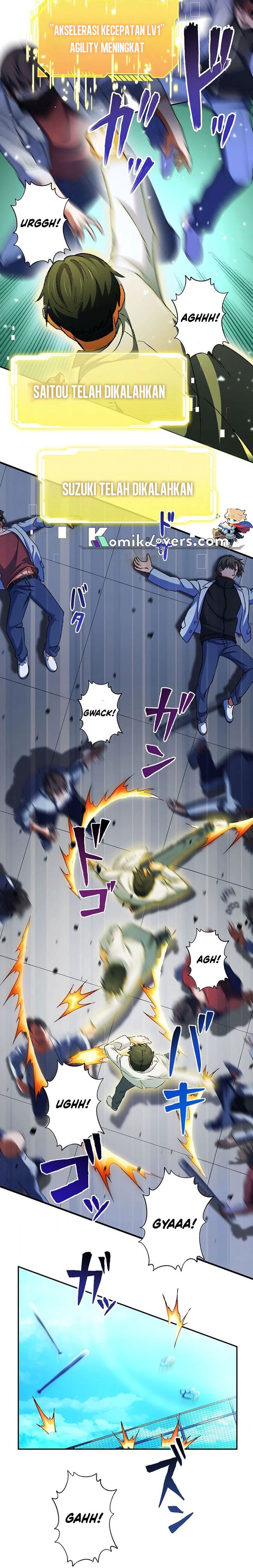 Introvert Who Returns to Another World, Become The King of Delinquents Chapter 08 Bahasa Indonesia