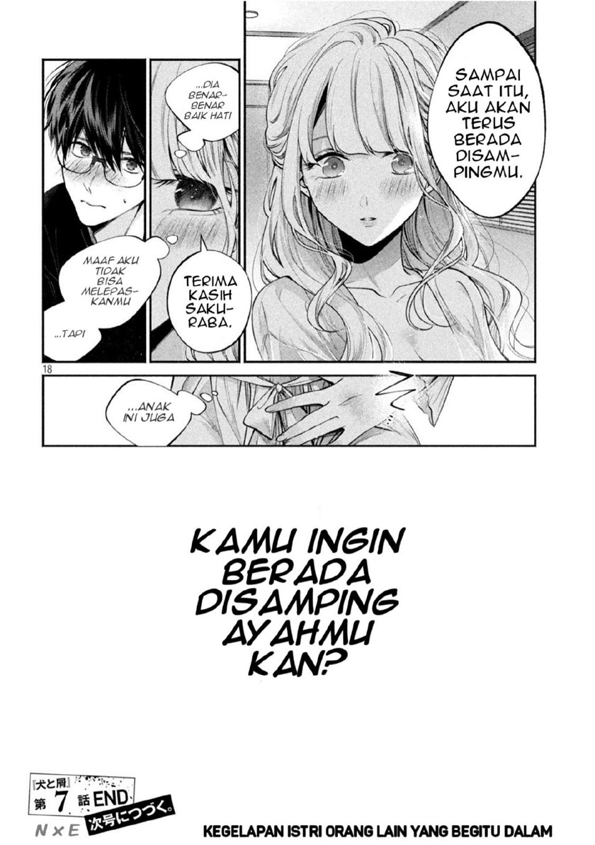 Inu to Kuzu (Dog and Scum) Chapter 07 Bahasa Indonesia
