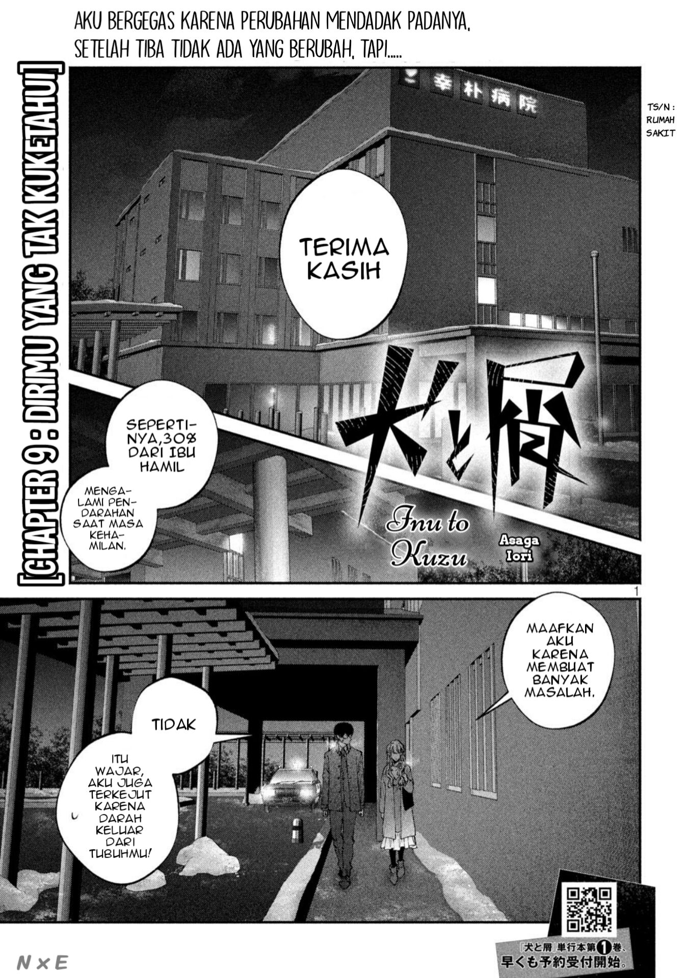 Inu to Kuzu (Dog and Scum) Chapter 09 Bahasa Indonesia