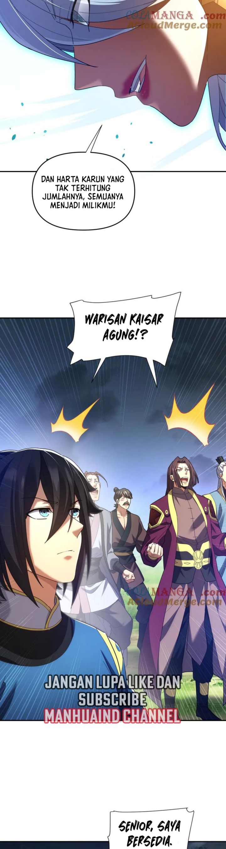 Invincible After Shocking My Empress Wife chapter 35