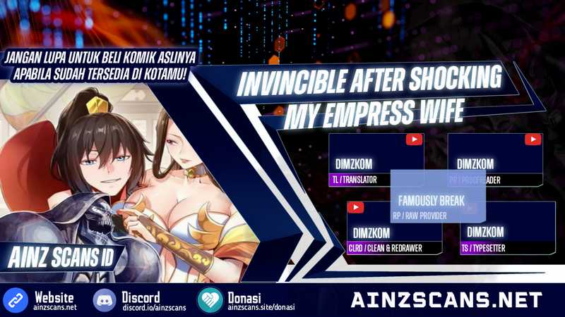 Invincible After Shocking My Empress Wife Chapter 57 Bahasa Indonesia