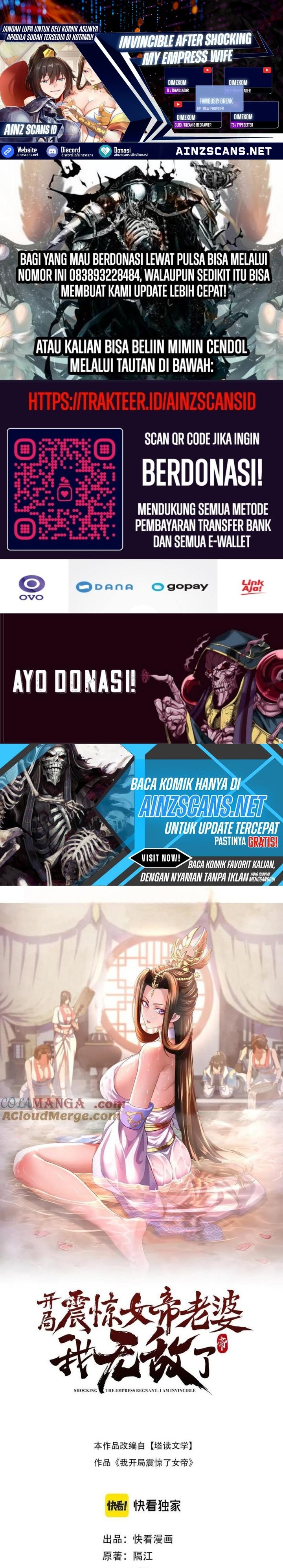 Invincible After Shocking My Empress Wife Chapter 63 Bahasa Indonesia