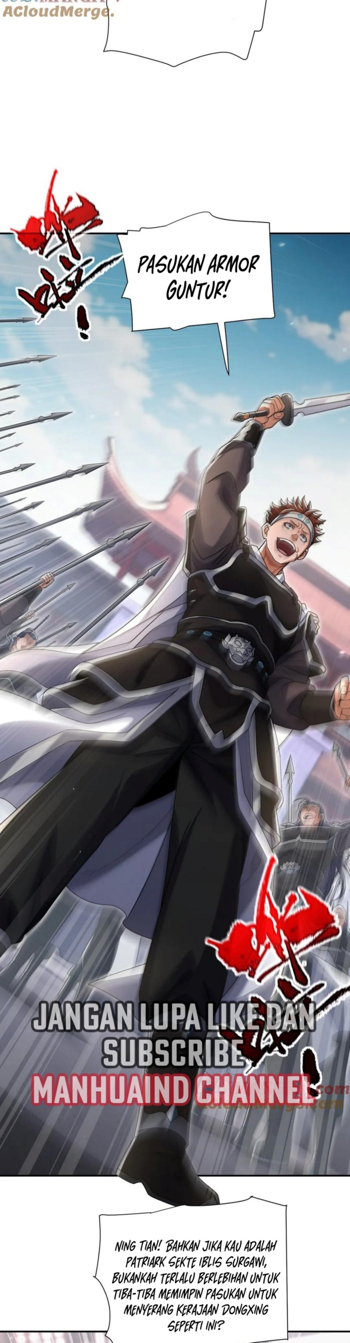 Invincible After Shocking My Empress Wife Chapter 75 Bahasa Indonesia