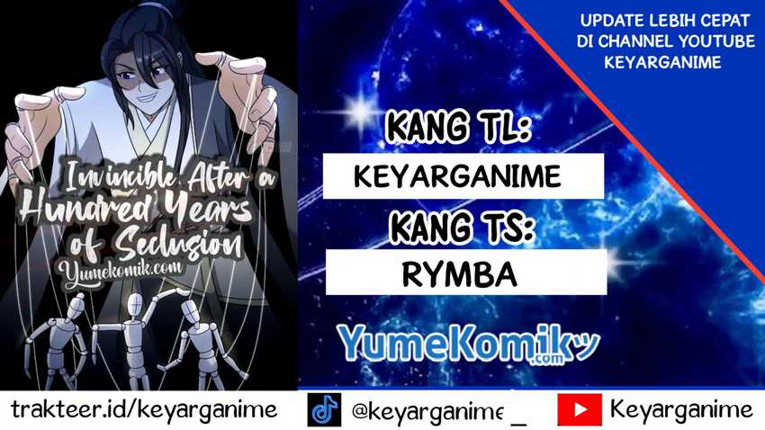 Invincible After a Hundred Years of Seclusion Chapter 150 Bahasa Indonesia