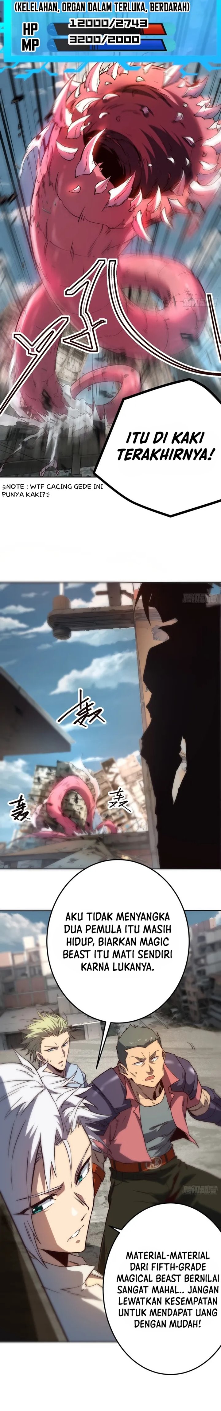 Invincible Starts with a Severed Hand Chapter 02 Bahasa Indonesia