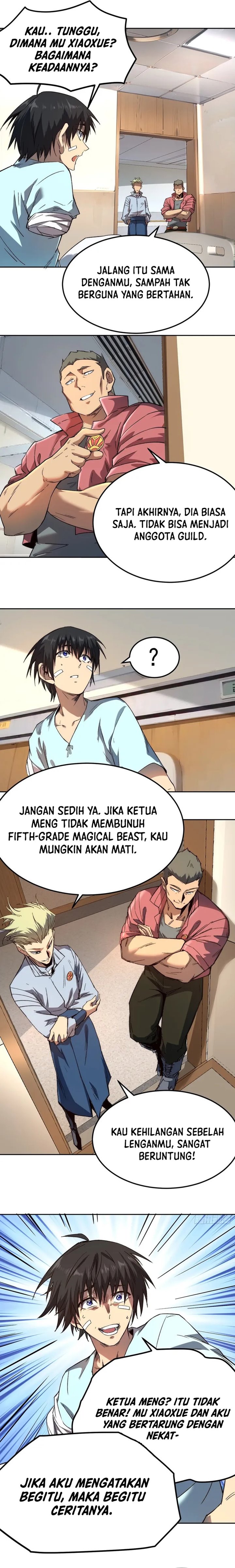 Invincible Starts with a Severed Hand Chapter 02 Bahasa Indonesia