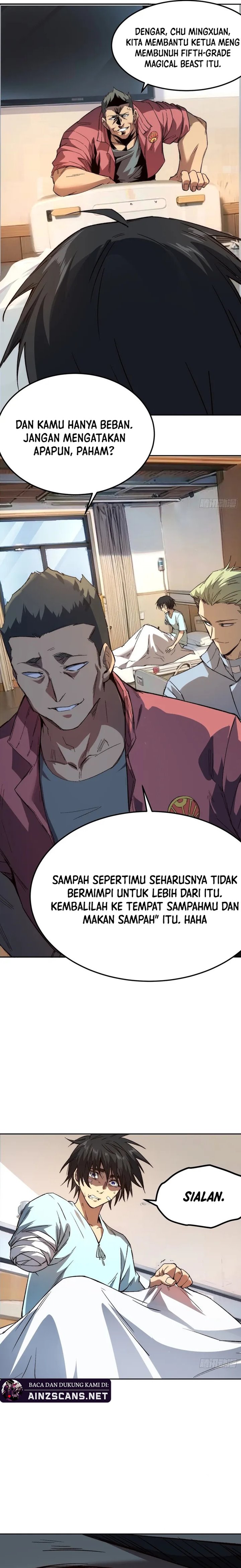 Invincible Starts with a Severed Hand Chapter 02 Bahasa Indonesia