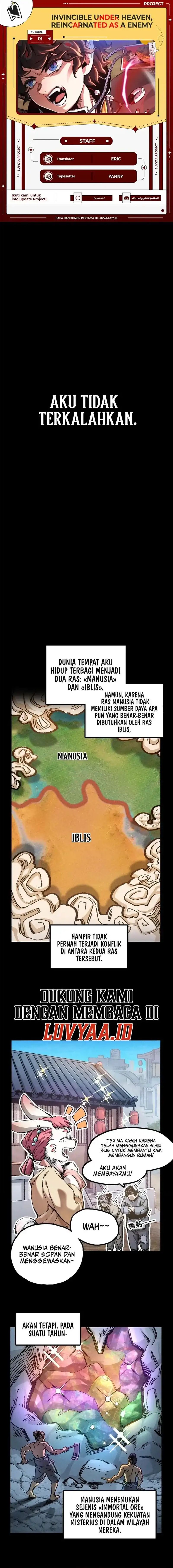 Invincible Under Heaven: Reborn as the Enemy chapter 2