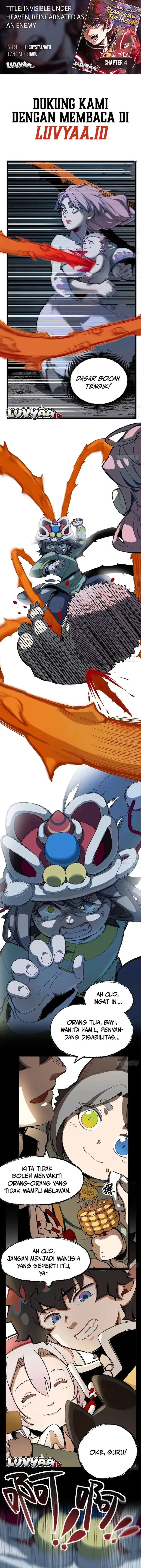 Invincible Under Heaven: Reborn as the Enemy chapter 4