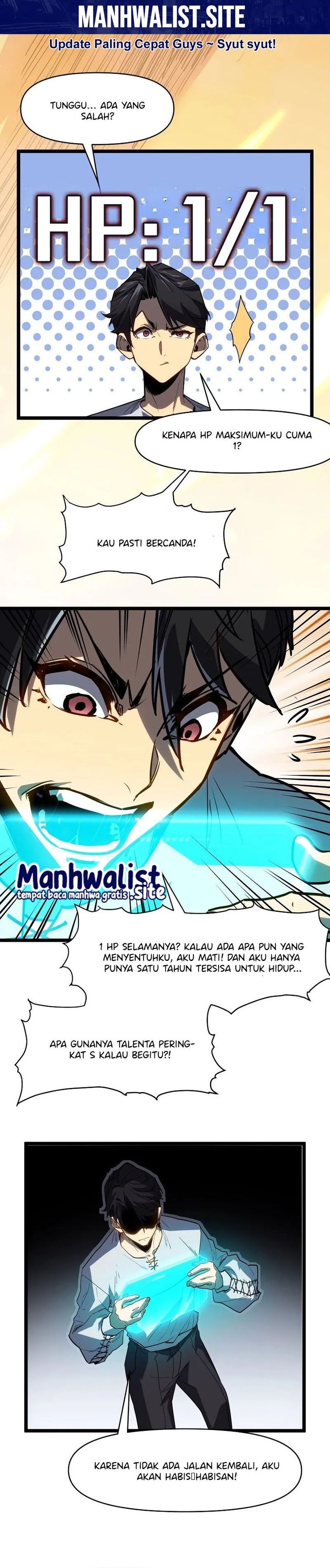 Invincible With Only a Single Point of HP chapter 1