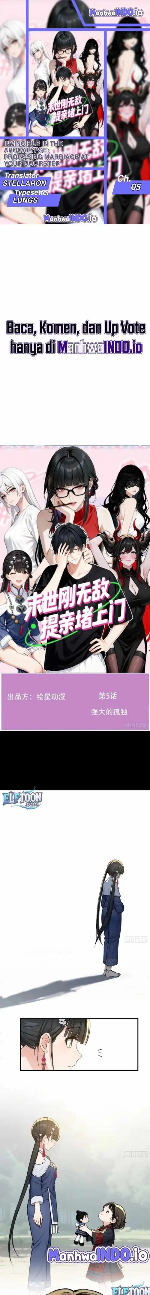 Invincible in the Apocalypse: Proposing Marriage at Your Doorstep chapter 5