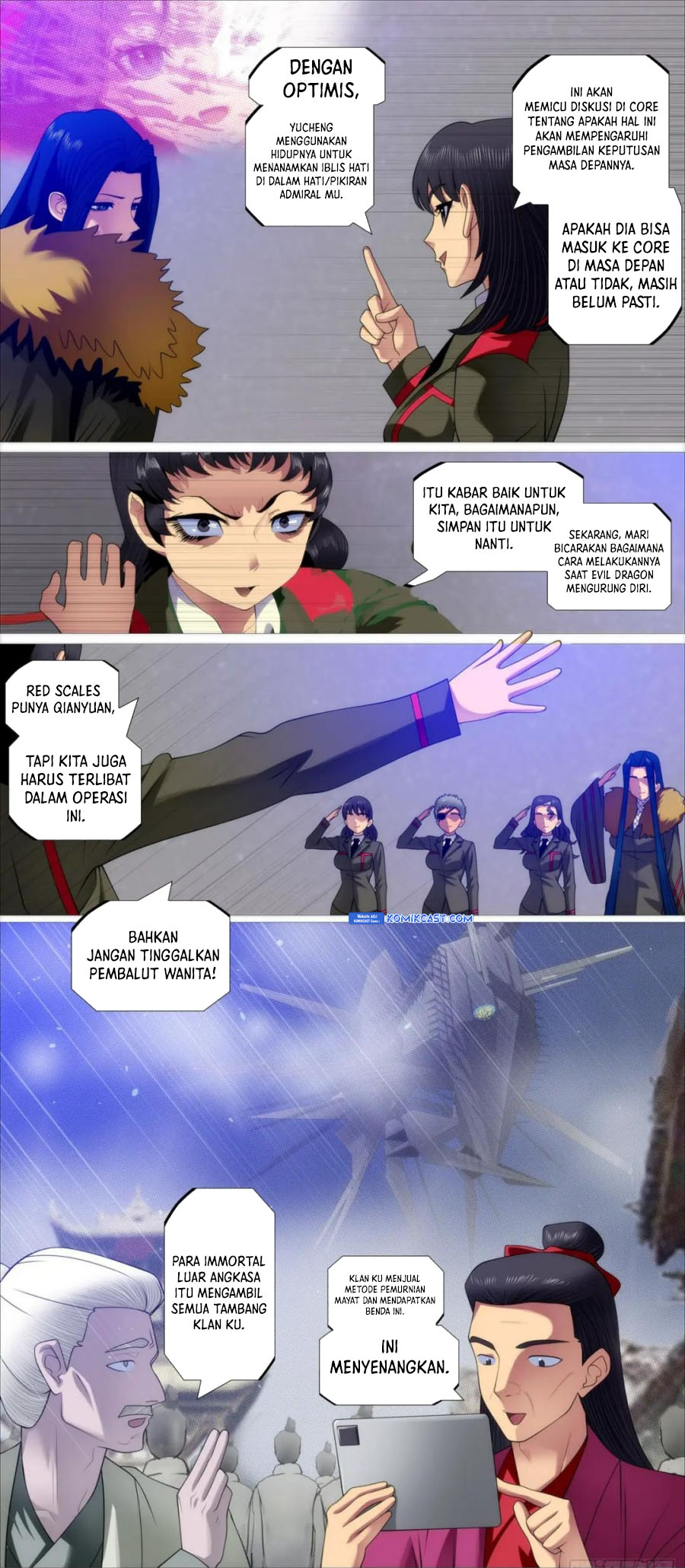 Iron Ladies Chapter 590 Bahasa Indonesia