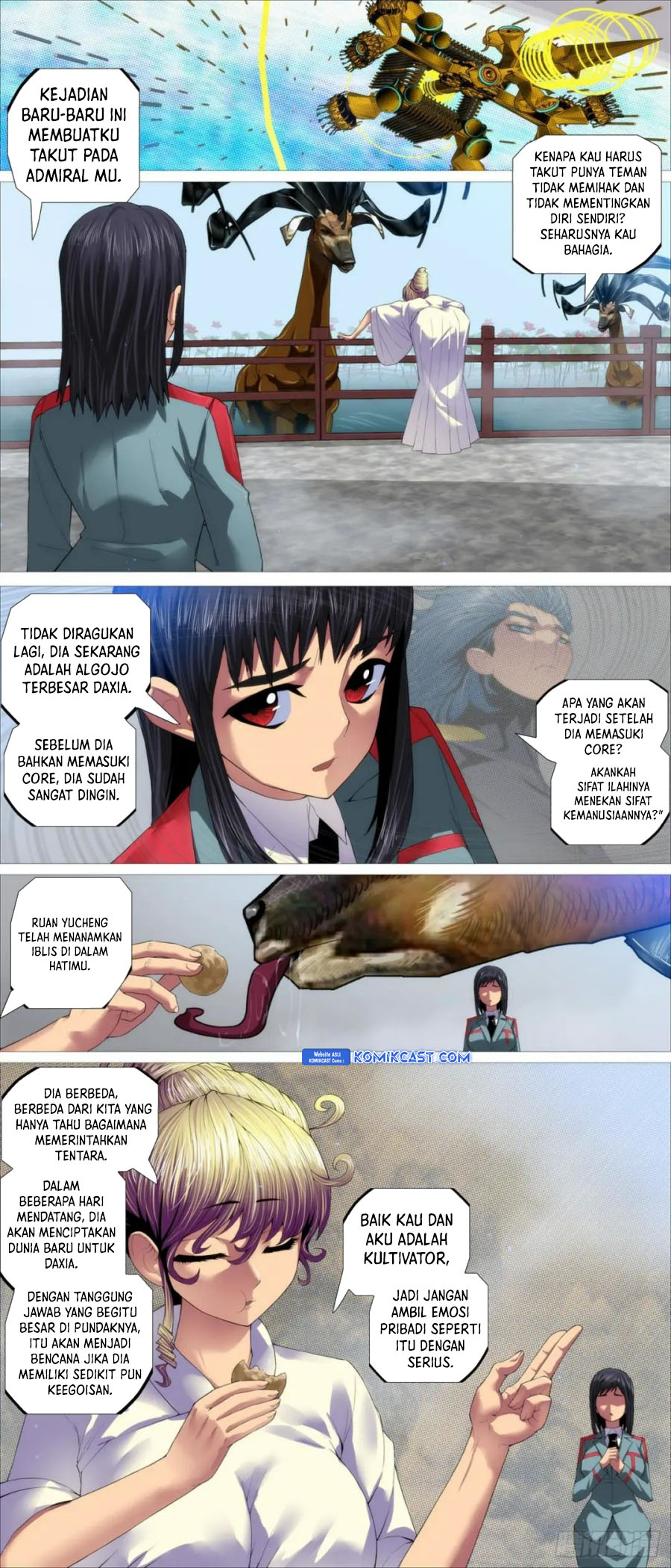 Iron Ladies Chapter 590 Bahasa Indonesia