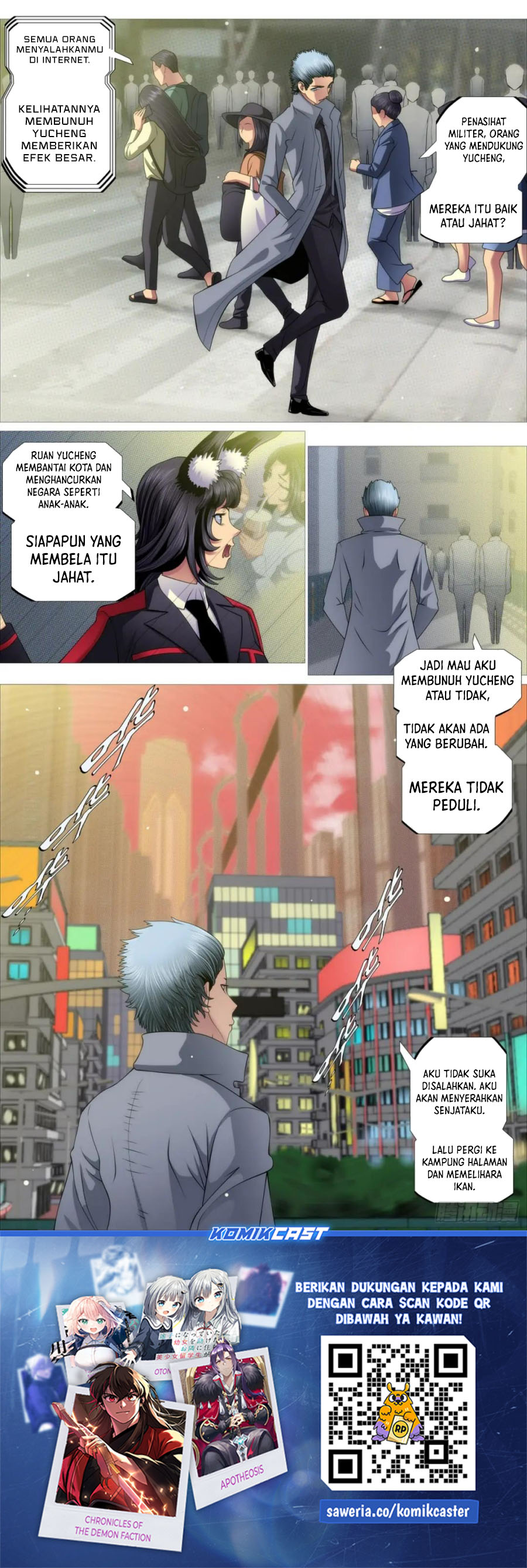 Iron Ladies Chapter 602 Bahasa Indonesia