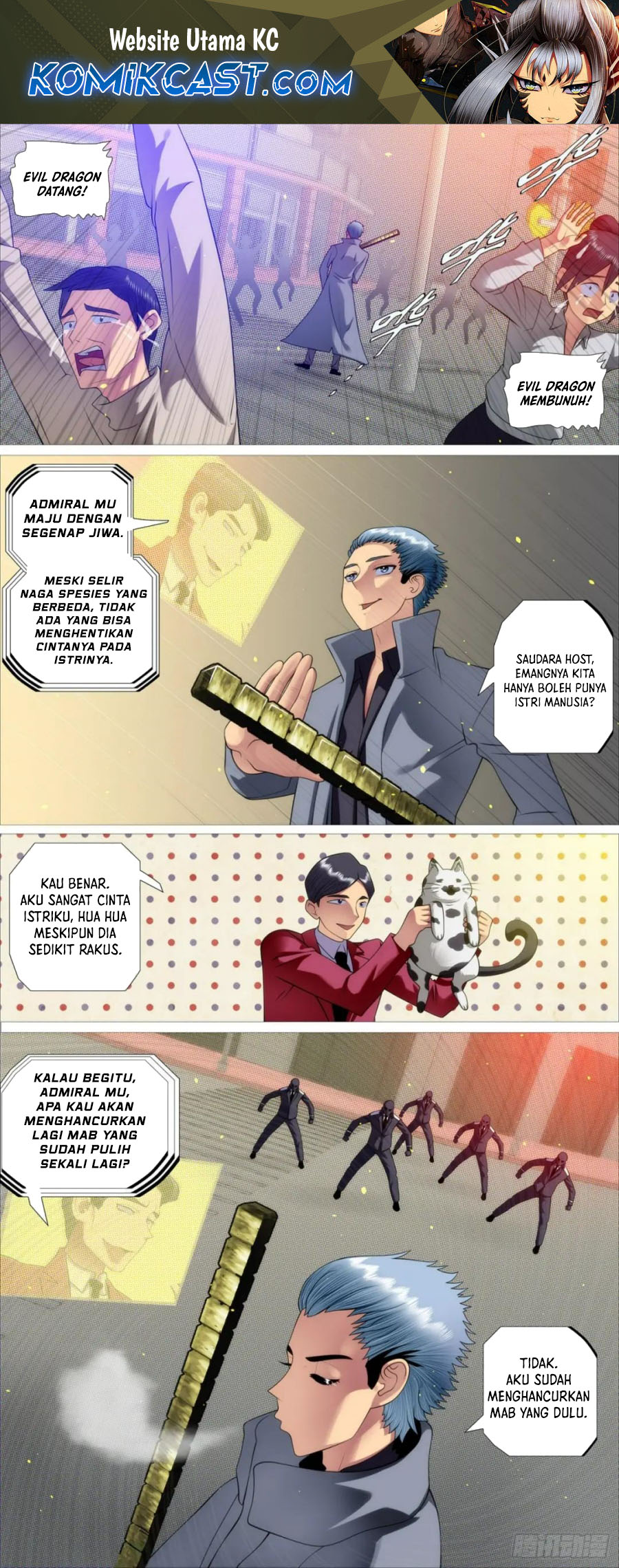 Iron Ladies Chapter 604 Bahasa Indonesia