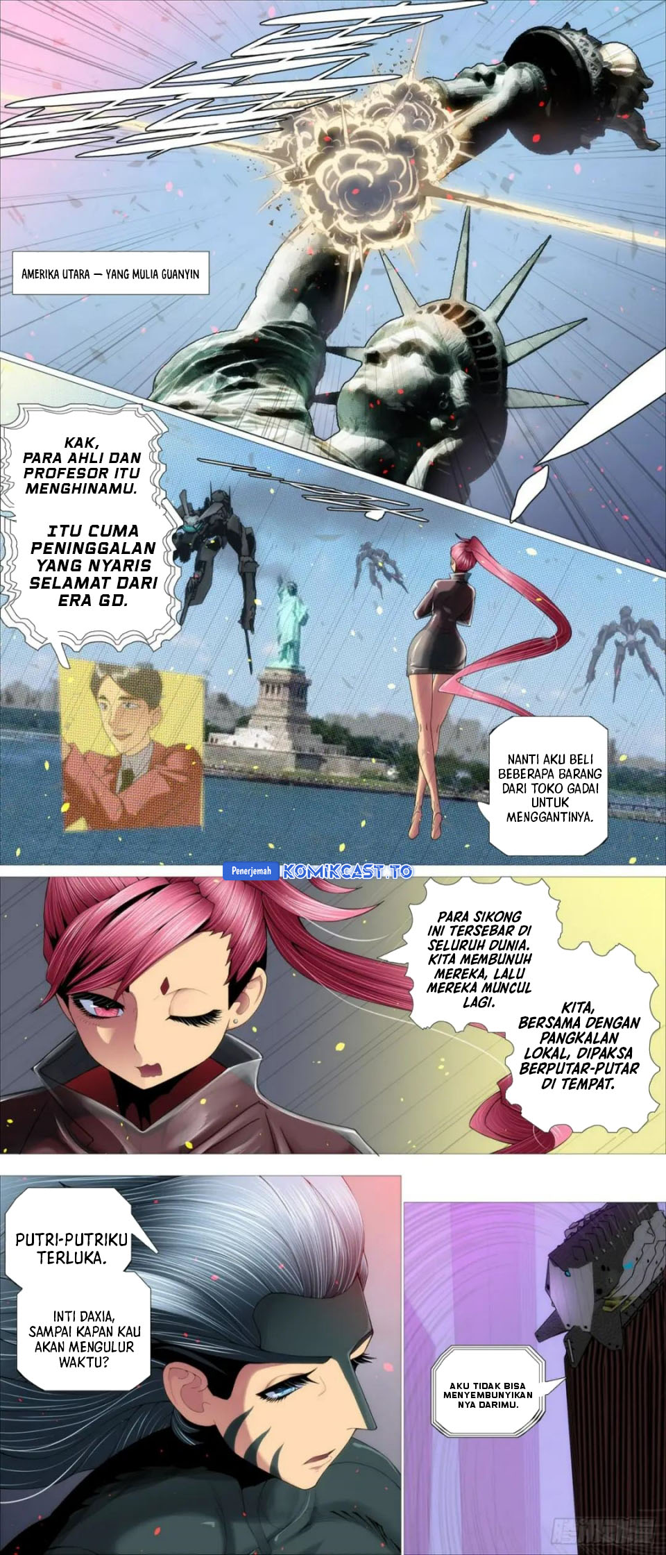 Iron Ladies Chapter 612 Bahasa Indonesia