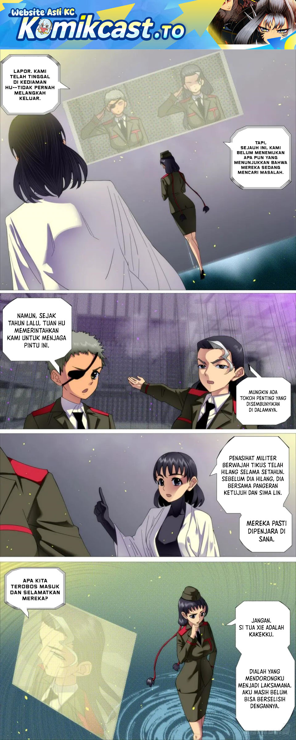 Iron Ladies Chapter 619 Bahasa Indonesia