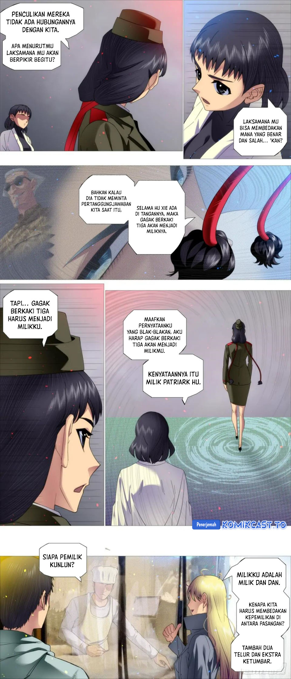 Iron Ladies Chapter 619 Bahasa Indonesia