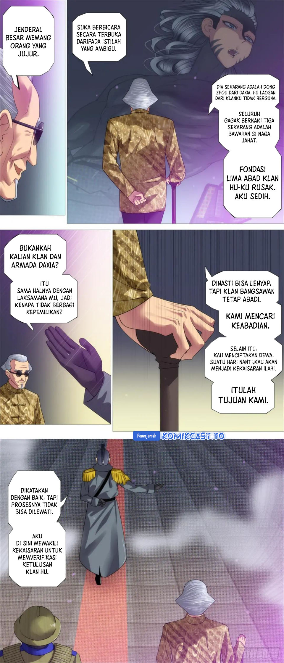 Iron Ladies Chapter 619 Bahasa Indonesia