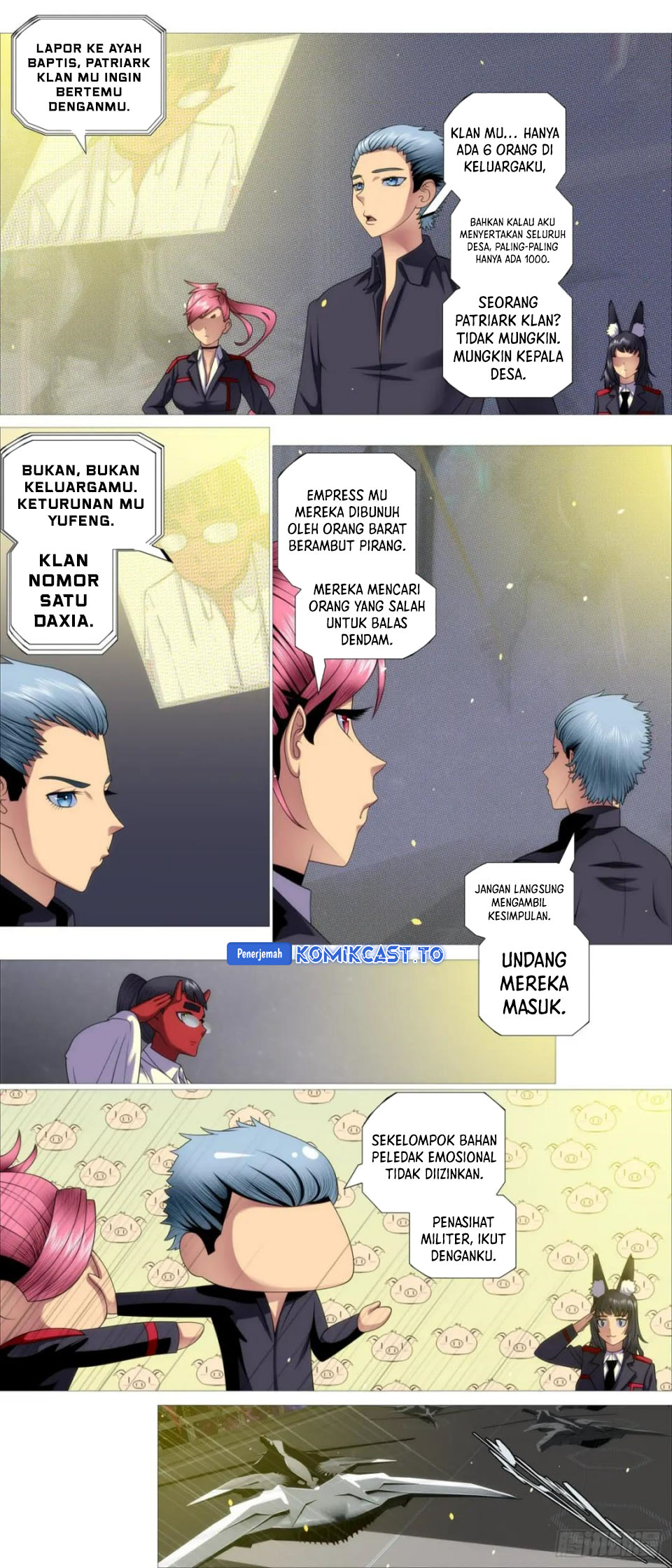 Iron Ladies Chapter 619 Bahasa Indonesia