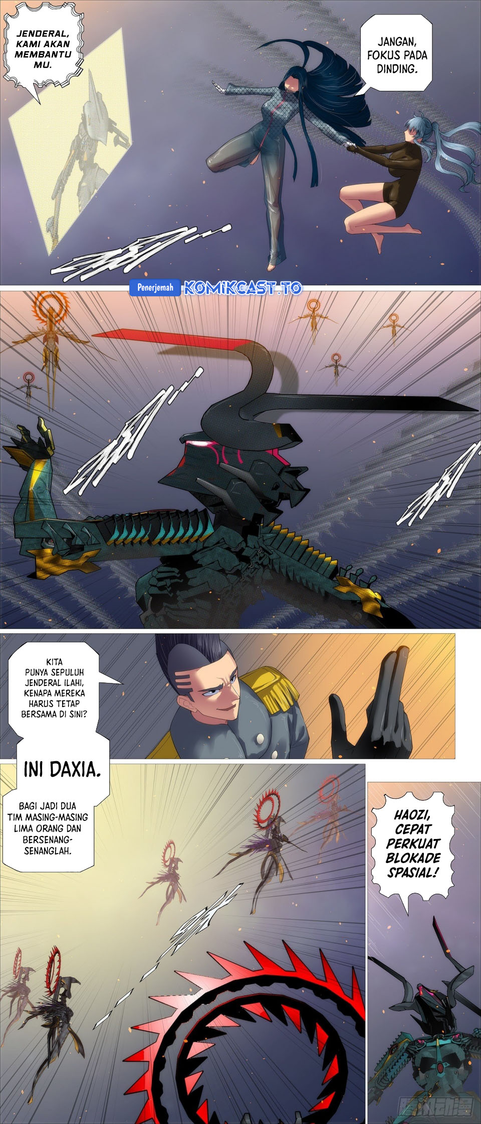 Iron Ladies Chapter 643 Bahasa Indonesia