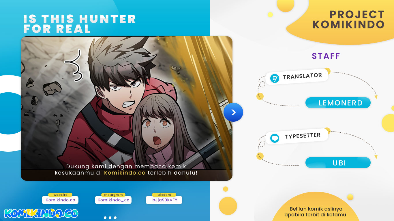 Is this Hunter for Real?! Chapter 49 Bahasa Indonesia