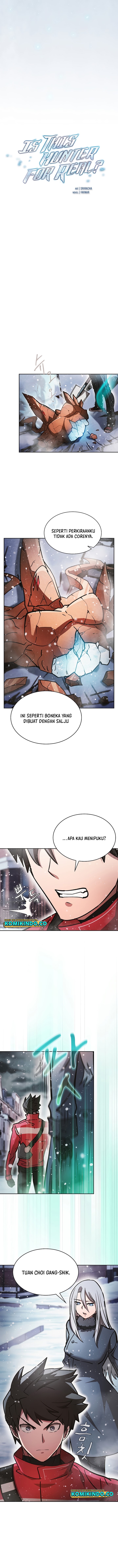 Is this Hunter for Real?! Chapter 58 Bahasa Indonesia