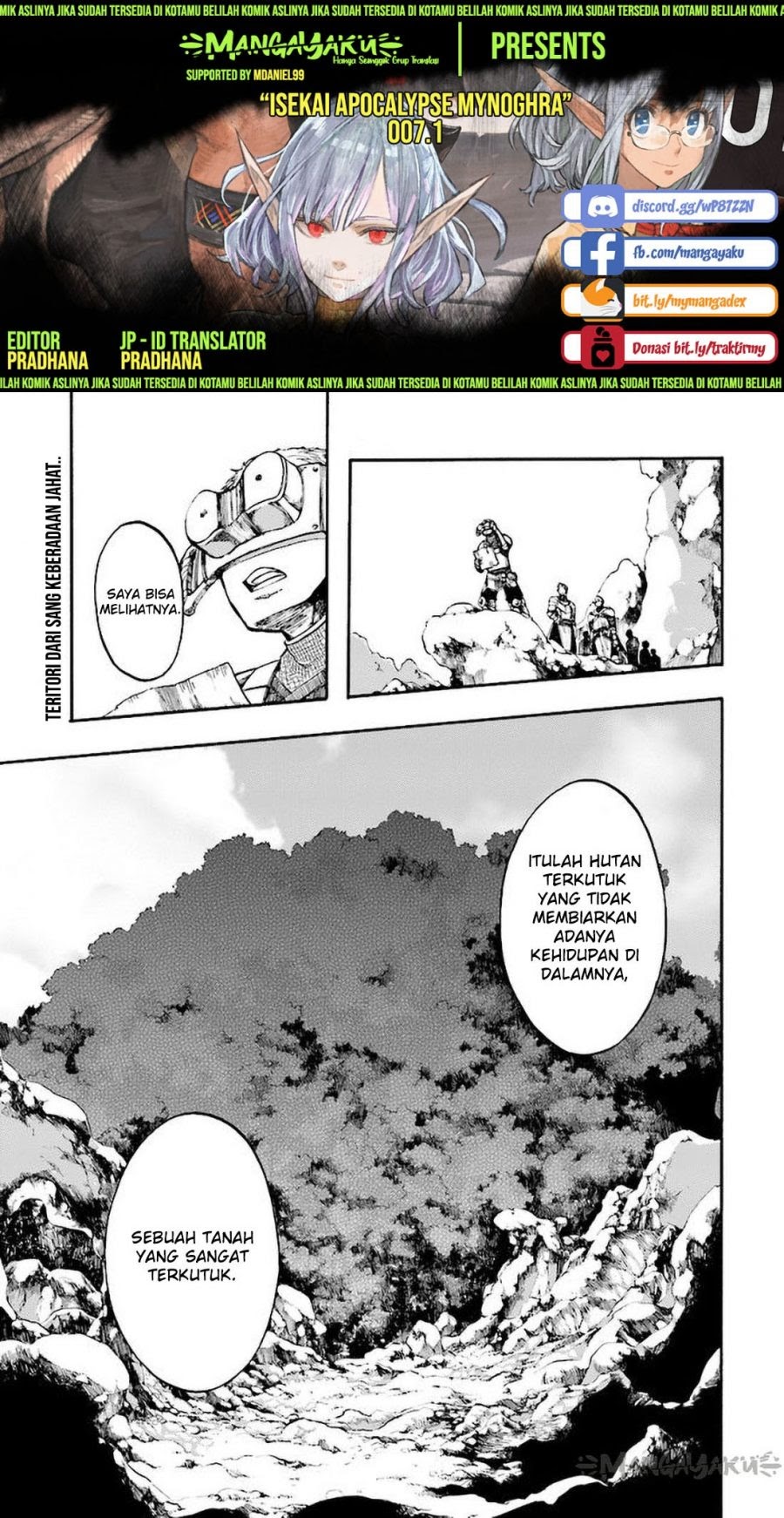 Isekai Apocalypse MYNOGHRA ~The conquest of the world starts with the civilization of ruin~ Chapter 07.1 Bahasa Indonesia