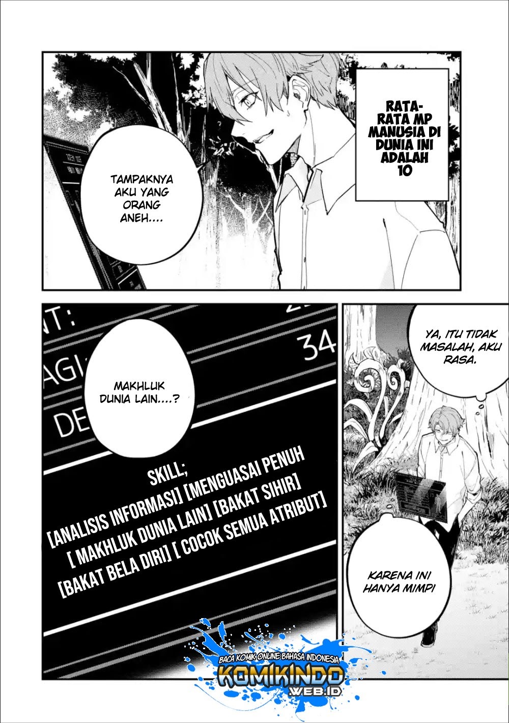 Isekai Cheat Magic Swordsman Chapter 1.1 Bahasa Indonesia