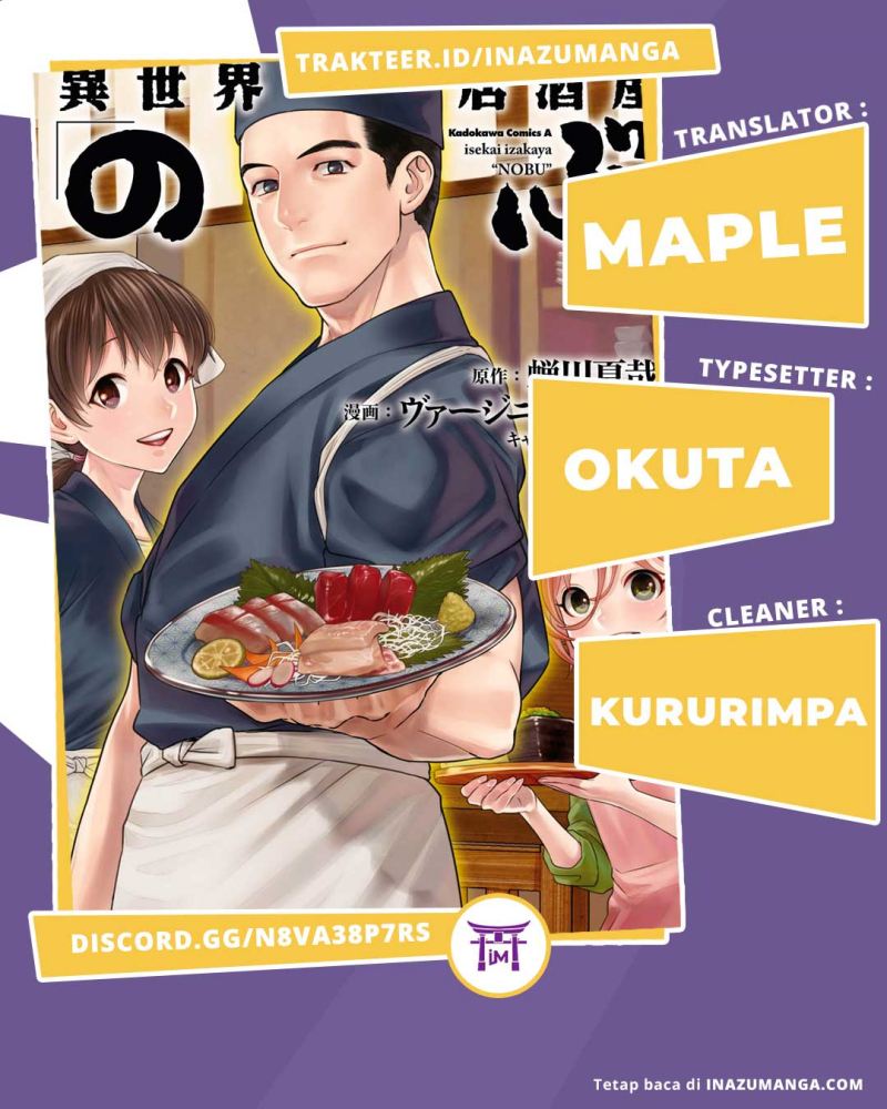 Isekai Izakaya “Nobu” Chapter 27 Bahasa Indonesia