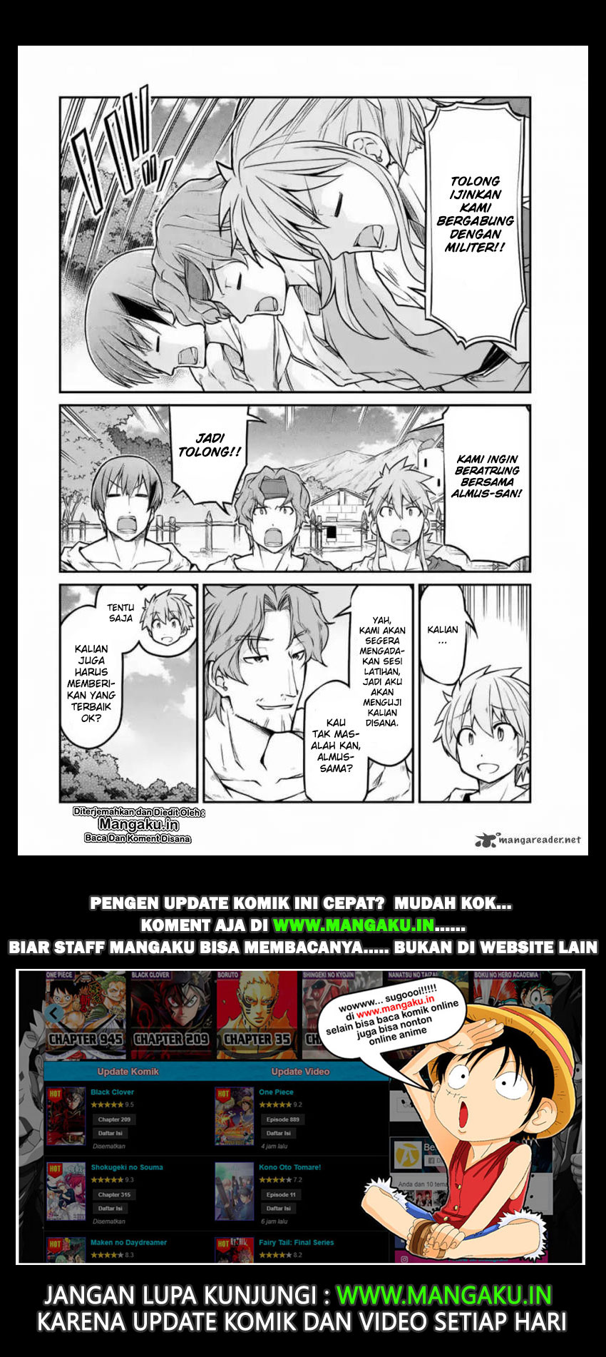 Isekai Kenkokuki Chapter 23 Bahasa Indonesia