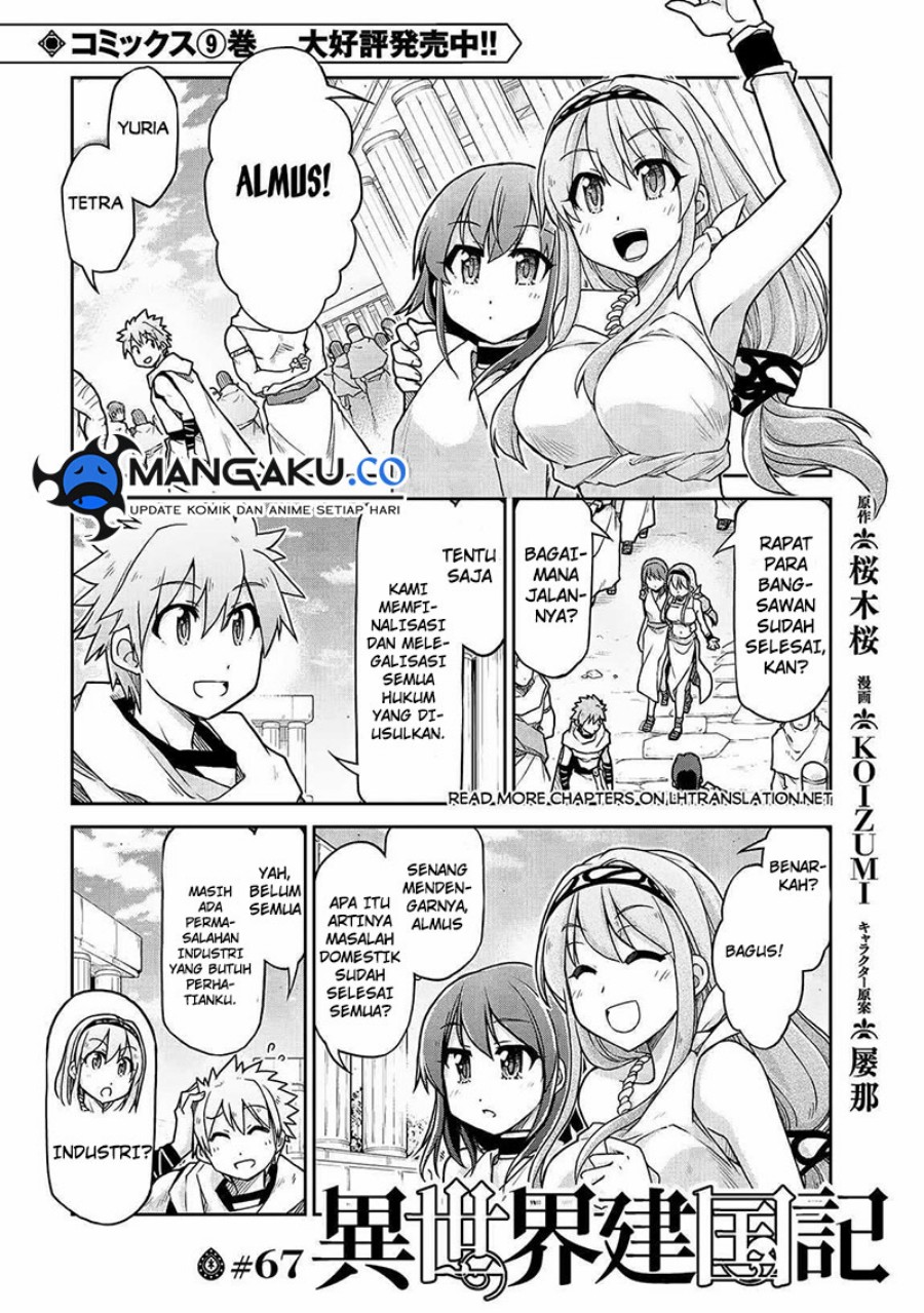 Isekai Kenkokuki Chapter 67 Bahasa Indonesia