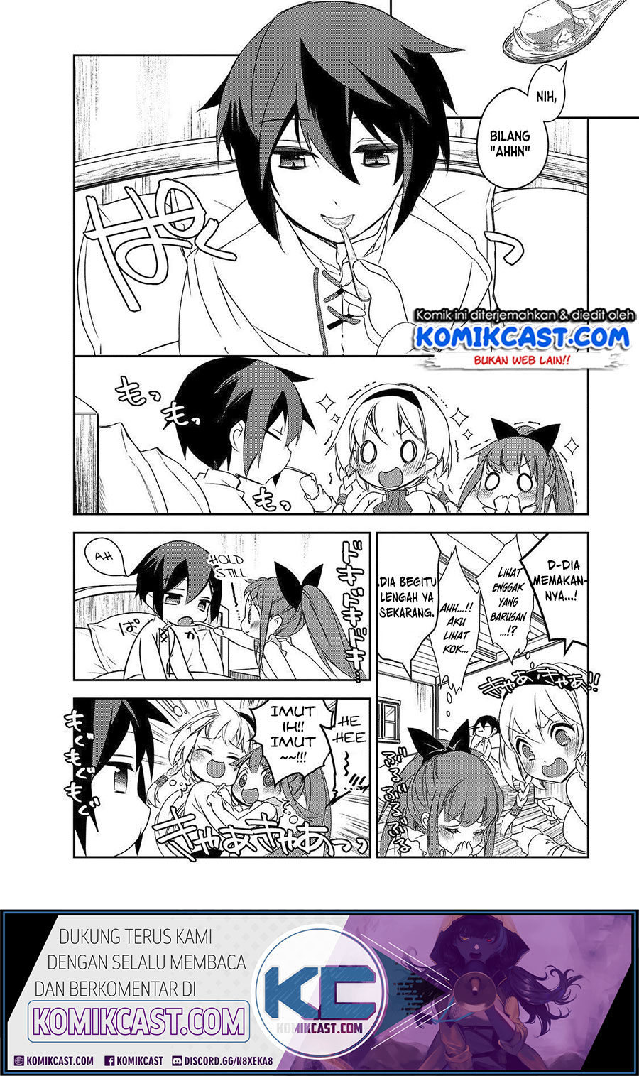 Isekai Mahou wa Okureteru! Chapter 34 Bahasa Indonesia
