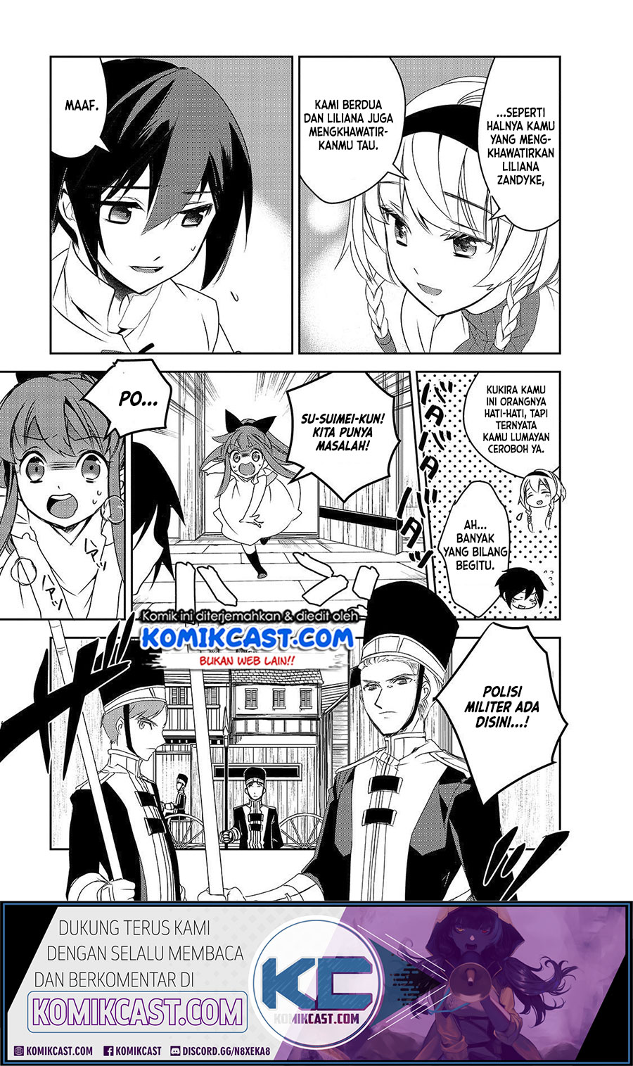 Isekai Mahou wa Okureteru! Chapter 34 Bahasa Indonesia