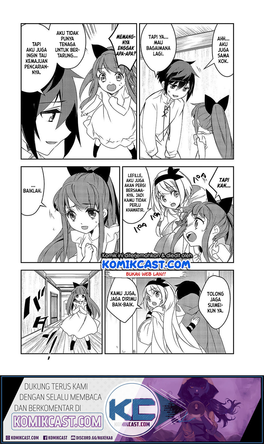 Isekai Mahou wa Okureteru! Chapter 34 Bahasa Indonesia