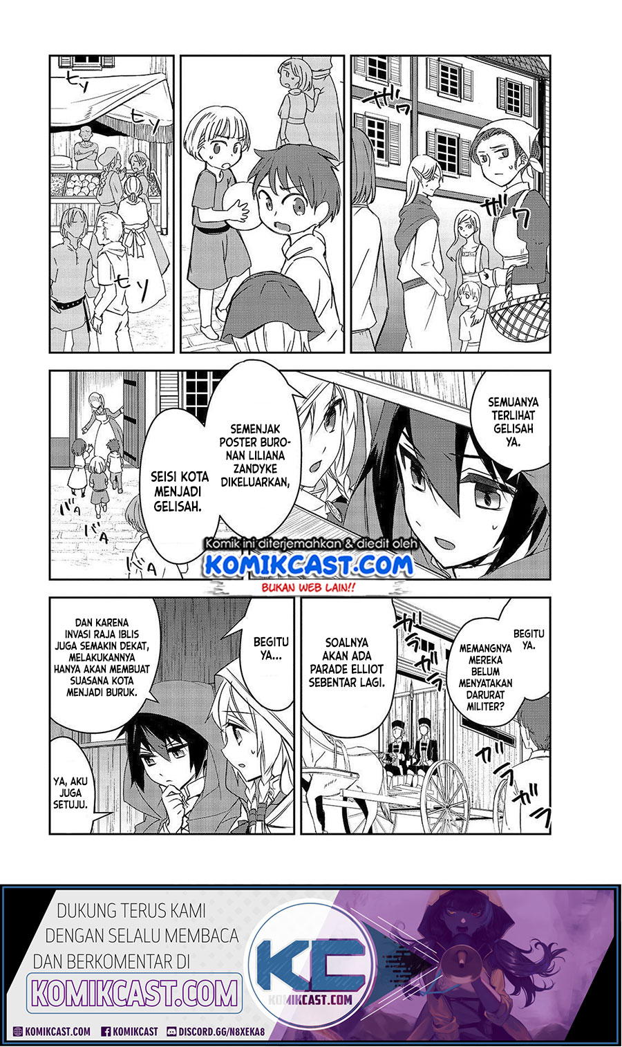 Isekai Mahou wa Okureteru! Chapter 34 Bahasa Indonesia