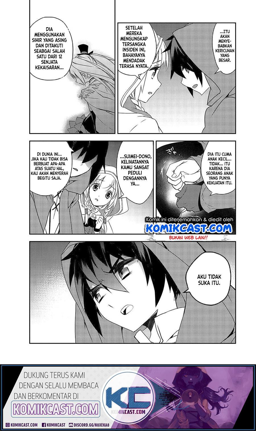 Isekai Mahou wa Okureteru! Chapter 34 Bahasa Indonesia