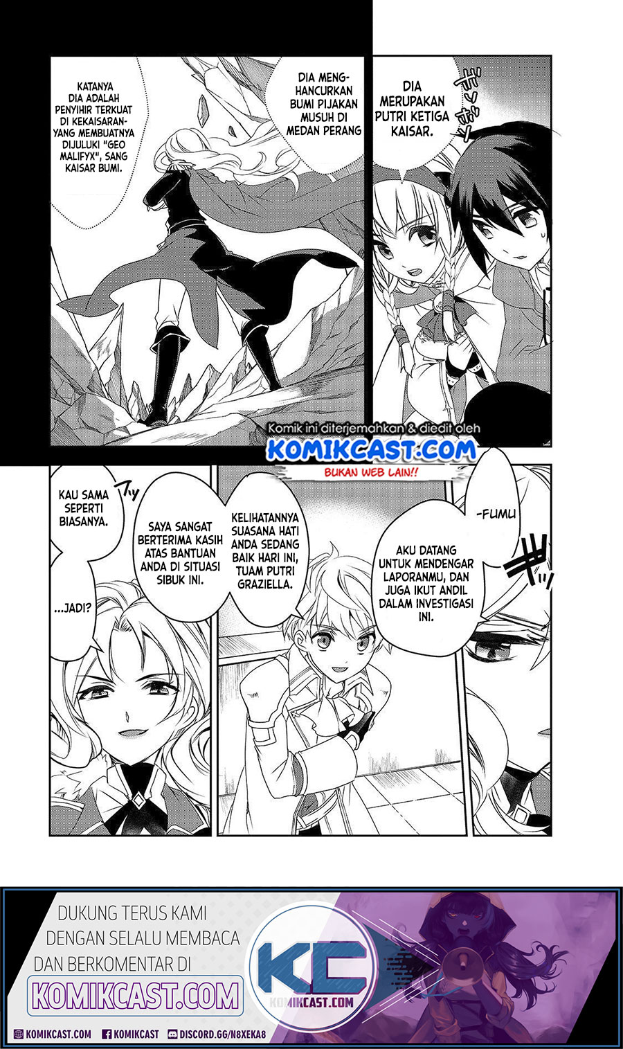 Isekai Mahou wa Okureteru! Chapter 34 Bahasa Indonesia