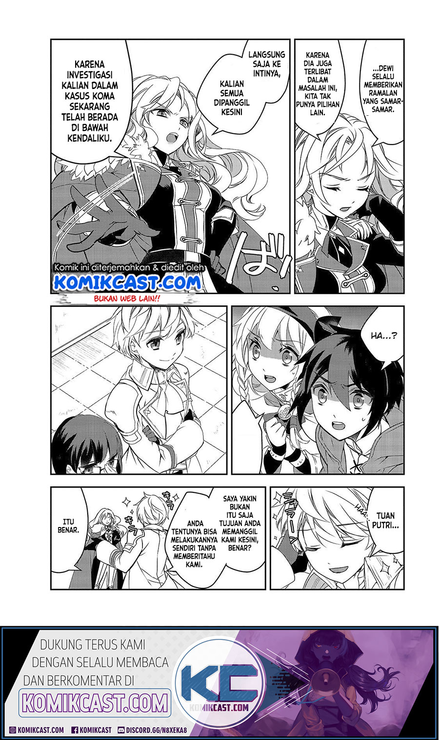 Isekai Mahou wa Okureteru! Chapter 34 Bahasa Indonesia