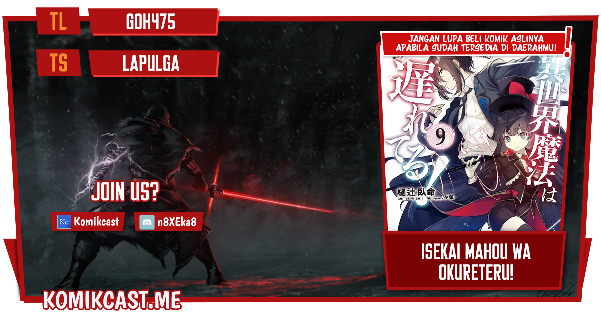 Isekai Mahou wa Okureteru! Chapter 45 Bahasa Indonesia